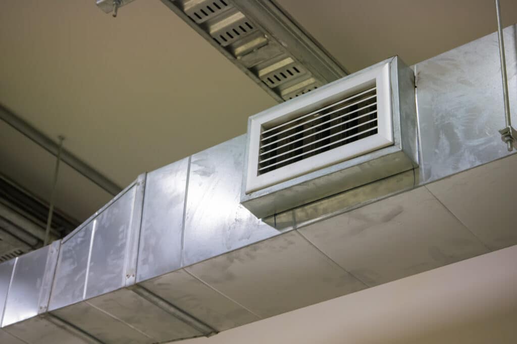 Air duct sealing and ventilation systems.