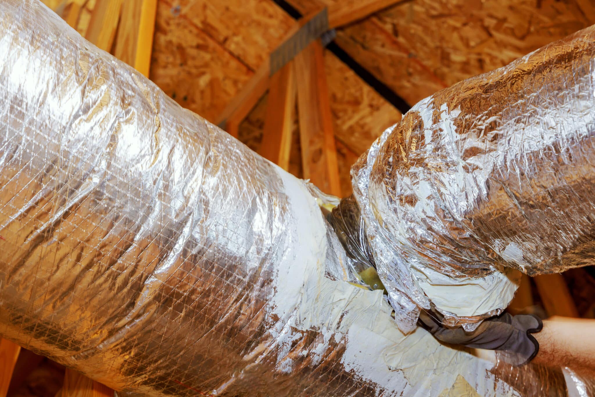 Insulate Ductwork.