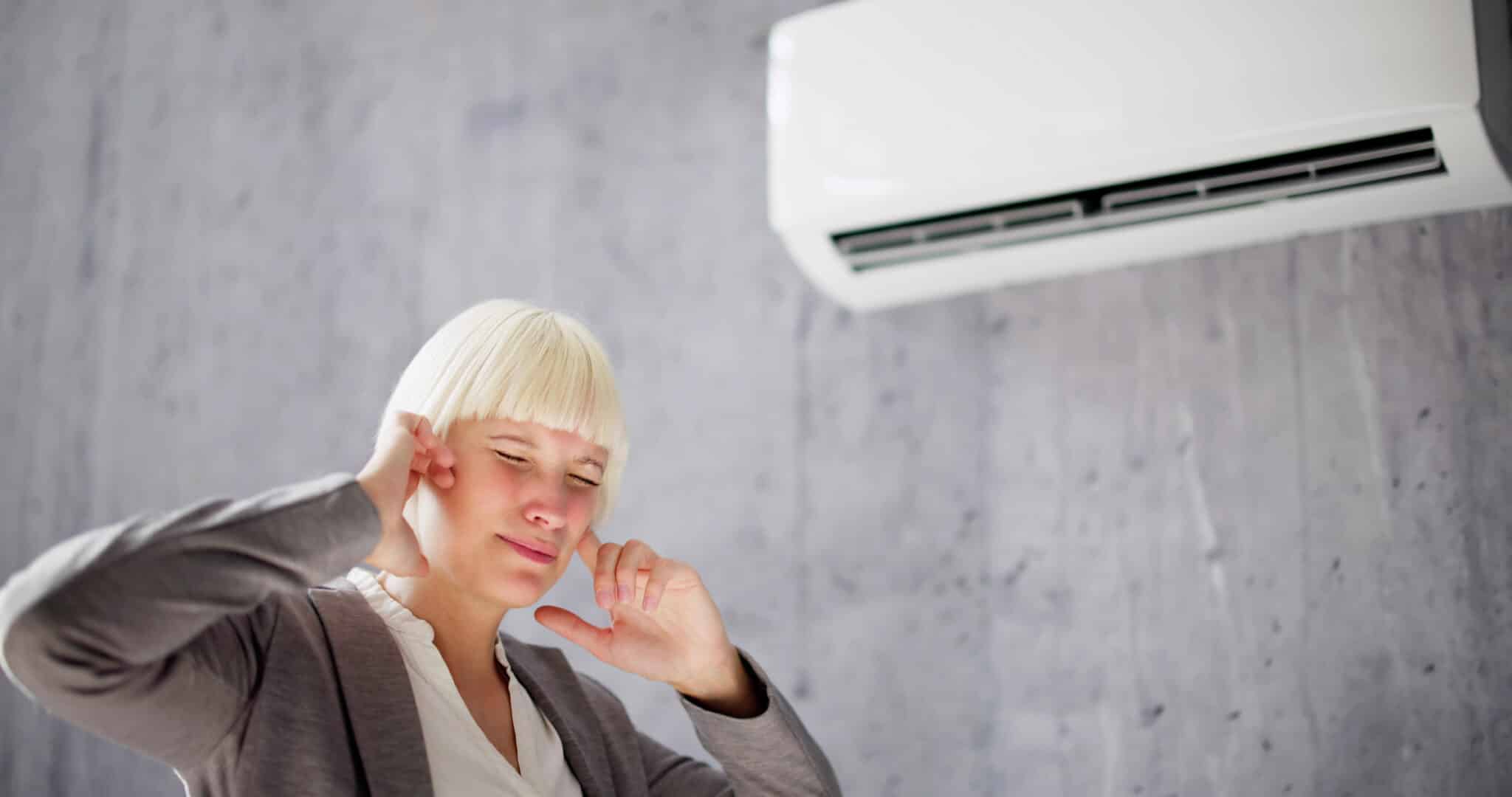 Air conditioner noise sound, AC System.